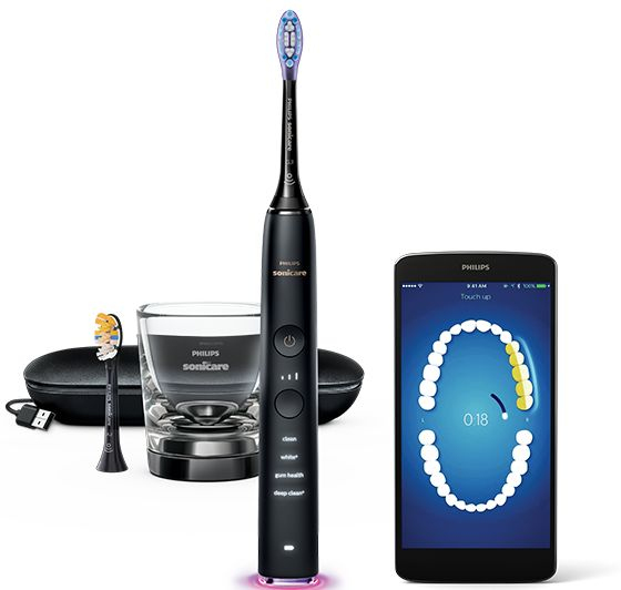 Philips DiamondClean Smart 9400 HX9917/89 Elektrische sonische tandenborstel met app - Zwart