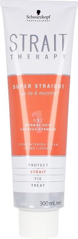 Schwarzkopf Strait Therapy Straightening Cream 300ml