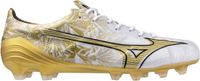 Mizuno Alpha Elite MD Voetbalschoenen - Wit/Goud - Maat 45