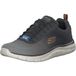 Skechers Track - Ripkent 232399-OLV, Mannen, Grijs, Trainingschoenen, maat: 42,5