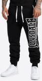 Lonsdale Marldon joggingbroek voor heren, regular fit, katoen, zwart, maat L