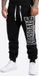 Lonsdale Marldon joggingbroek voor heren, regular fit, katoen, zwart, maat L
