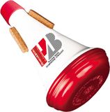 Humes & Berg Trompet Straight Red White Mute 106