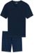 Uncover by Schiesser Schiesser Uncover Heren Shortama Nachtblauw