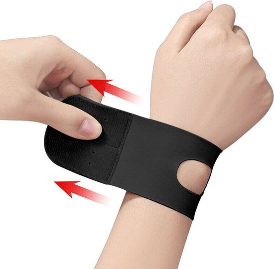 WristLife Sport TFCC Brace - Black - Size M