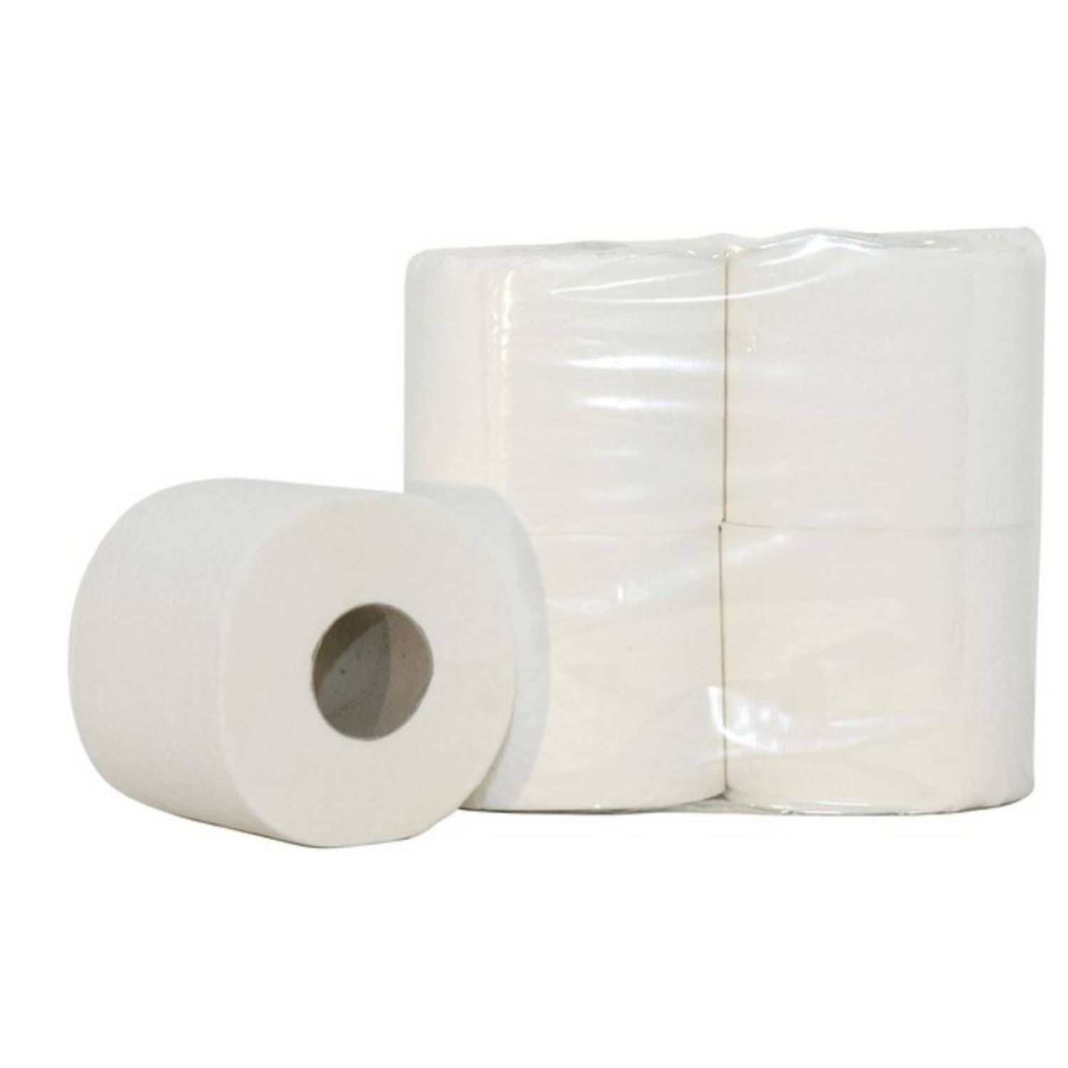 Europroducts toiletpapier supersoft 2-laags wit 10 x 4 rollen
