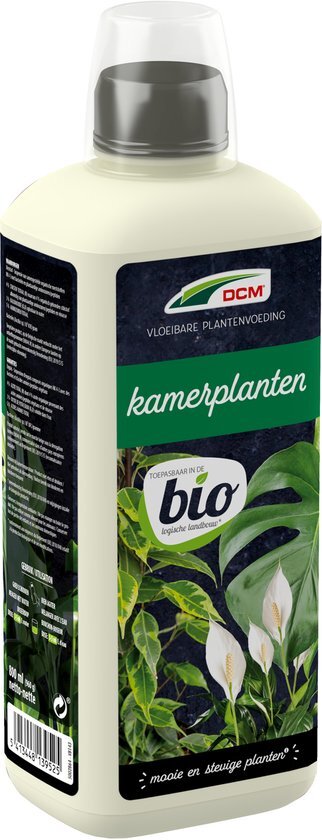 DCM Meststof Vloeibaar Kamerplanten - 800 ml Bio