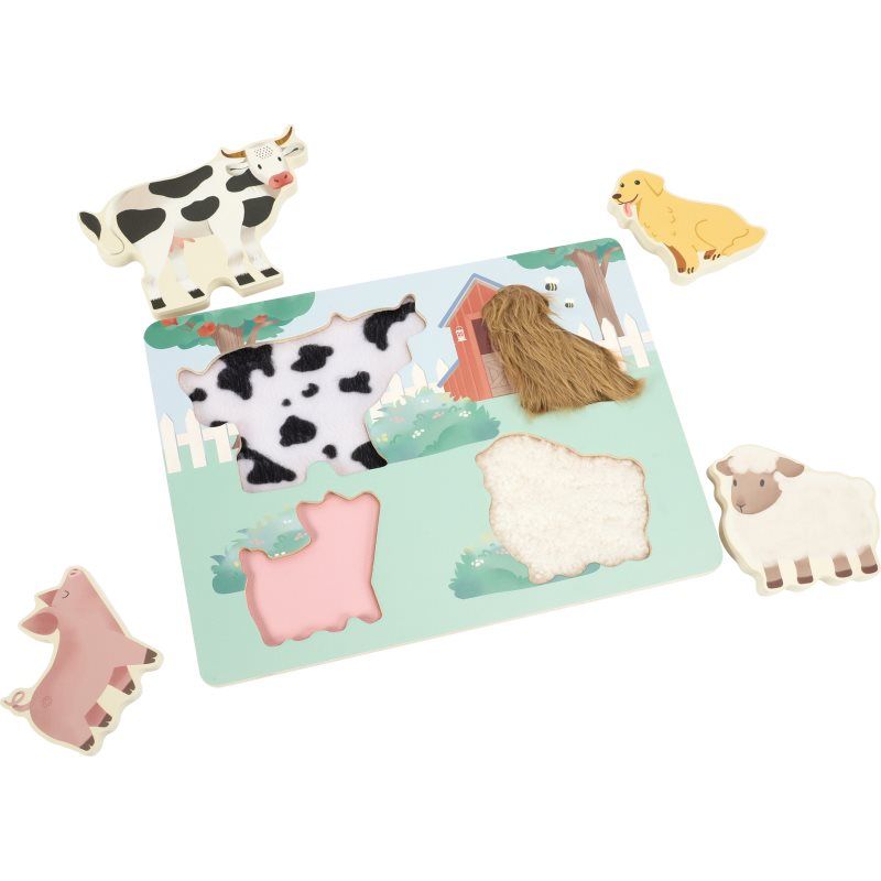 eliNeli Touching Puzzle Farm Interactief speelgoed 5 st