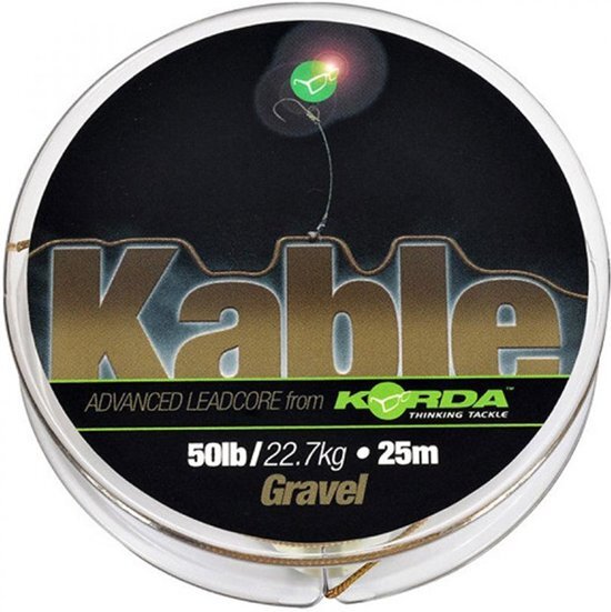 - Korda Kable Leadcore Gravel 25m