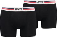 Levi's Placed Sportswear Logo Boxer 2-pack - 701222843 - 001 Black