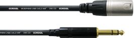 Cordial CFM 1.5 MV - Adapterkabel - XLR Male naar Jack 6.3mm Stereo - 1.5 Meter - Zwart