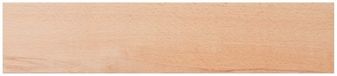 vidaXL - Raamprofielen - 2 stuks - Naturel - 80 x 15 x 2 cm - Massief beukenhout