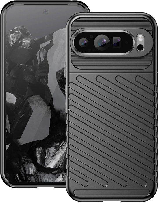imoshion Thunder Backcover voor de Google Pixel 9 Pro XL - Zwart