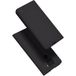 Techsuit Coque pour Xiaomi Redmi Note 9 / 10X 4G, Magskin Book, Noire