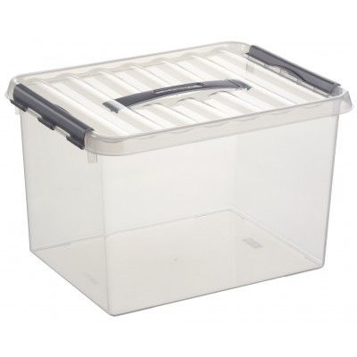 Sunware 78800609 - Opslagdoos - Transparant - Kunststof - 40 x 30 x 26 cm
