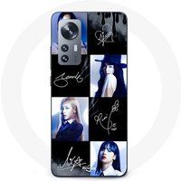 Blackpink Hoesje Xiaomi 12 5G blackpink handtekening foto