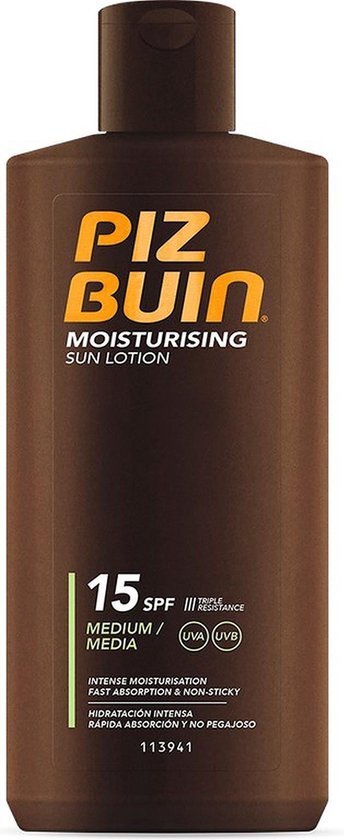 Piz Buin Piz Buin Intense Moisturising Triple Resistance Sun Lotion SPF15