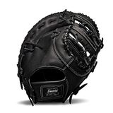 Franklin Sports Baseball Fielding Handschoen - Heren Volwassen en Jeugd Baseball Handschoen - CTZ5000 Zwarte Koeienhuid Handschoen - 12,5" Dual-Bar Web voor First Base Spelers