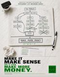 Make It Make Sense So It Can Make More Money: Large Lined Notebook