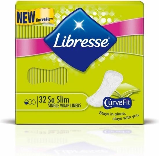 Libresse So Slim Inlegkruisjes 32st