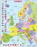 Larsen Puzzel - Carte politique de l'Europe italien 48 pièces