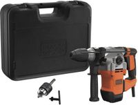 BLACK+DECKER BEHS03K-QS Boorhamer - 1250W - Incl. accessoires in koffer