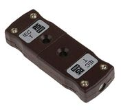 RS PRO Miniatuurformaat thermokoppelconnector voor thermokoppel type T
