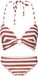 LingaDore Triangel voorgevormd bikini set Sable stripe