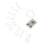 Konstsmide 1461-860 Micro LED Lichterkette - 40 LED - Amber - Batteriebetrieben - Innenbereich