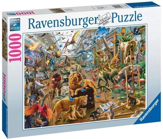 Ravensburger Chaos in de Galerie Puzzel (1000 stukjes)