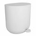 Relaxdays Badkamer prullenbak - 7 l - softclose - kunststof - wit