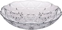 Pasabahce Estrella Serveerborden - Set van 2 - Glas - Transparant - Rond - 28 cm