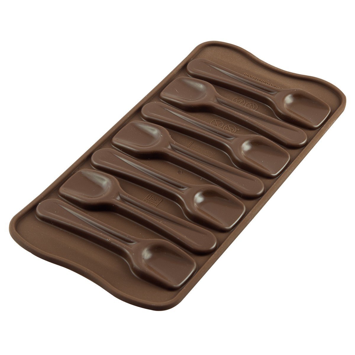 Silikomart Chocolade Mal voor Choco Lepels