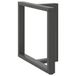 VidaXL Eettafelpoten 2 st t-vormig 80x35x(72-73) cm staal antraciet