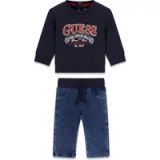 Guess Ensemble haut + veste en tricot bébé garçon