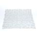 GEDY G-River Antislip douche met zuignappen, 54 x 54 cm, badtapijt van hars, transparant, design R&S, Made in Italy, machinewasbaar, Unica