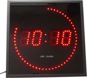 Orium Wandklok Quartz 28 cm x 4 cm Zwart
