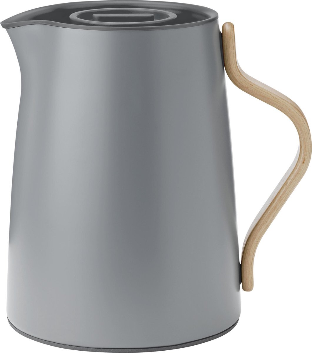 Stelton Emma Theekan Met Filter 1 Liter Mat Grijs