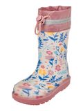 PLAYSHOES Regenlaarzen ecru / blauw / curry / oudroze