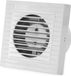 Non-branded 100 mm extracteur d'air pour salle de bain et cuisine - ventilateur mural silencieux avec cordon de traction
