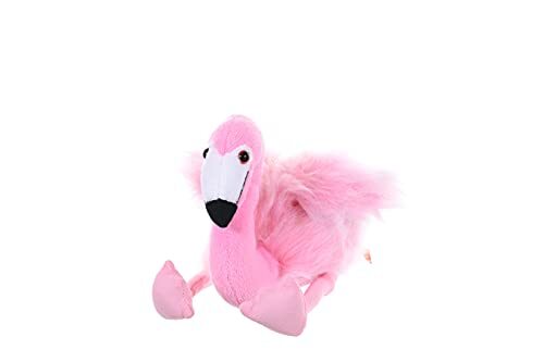 Wild Republic Pluche flamingo, cuddlekins knuffeldier, pluche dier 20 cm