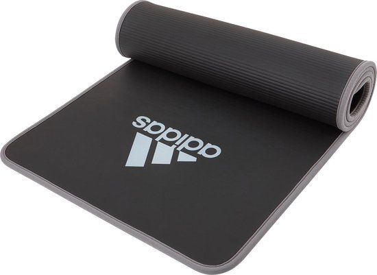 Adidas Core Training Mat - Black/Grey - 183 x 61 x 1 cm - 10mm
