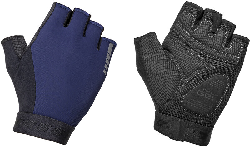 GripGrab World Cup Padded Short Finger Gloves 2, navy blue