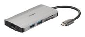D-Link DUB-M810 - Notebook Dock & Port Replicator - Zilver