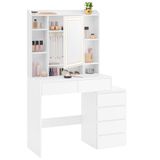 VASAGLE KAILYN Collectie - Kaptafel met LED-verlichting