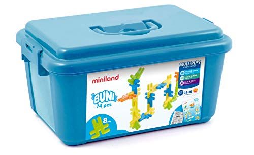 Miniland Insteekspel voor peuters Buni 74-delig 32210