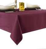 Merkloos / Sans marque De Witte Lietaer Gibson Tafelkleed Grape Wijn Rond 190 cm