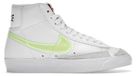 Nike Blazer Mid 77 Wit/Volt (dames) - EU 40,5