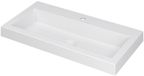 Wastafel INK Dock Wastafel Polystone Mat Wit 800x400x60 mm