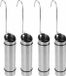 Bellatio Design Waterverdamper radiator - 4x - RVS - 6x20 cm